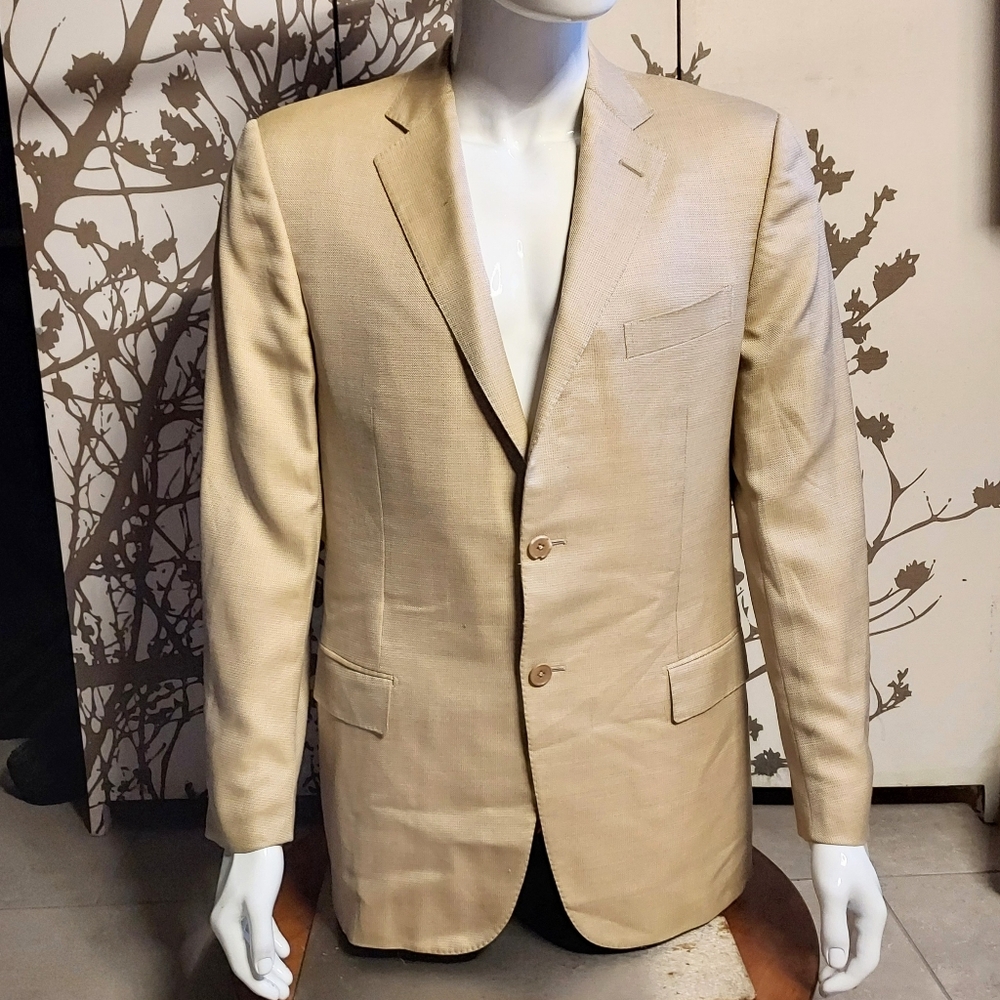 ERMENEGILDO ZEGNA Wool/Silk Blazer